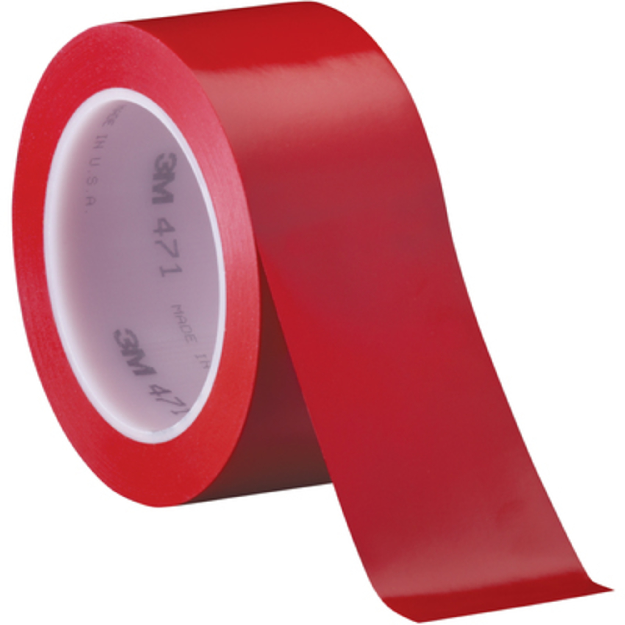 3M, 2in. x 36 yds. Red 3M Vinyl Tape 471 24/CS, Model# T967471R